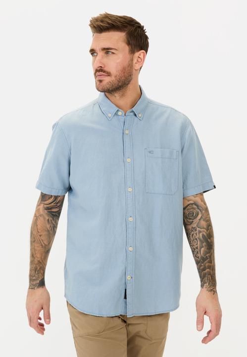 Produktbild Camel Active Kurzarmhemd aus einem Baumwoll-Leinenmix (5XL)