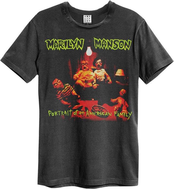 Immagine prodotto Amplified Portrait of an American Family Maglietta Marilyn Manson Adulto Unisex (3XL)