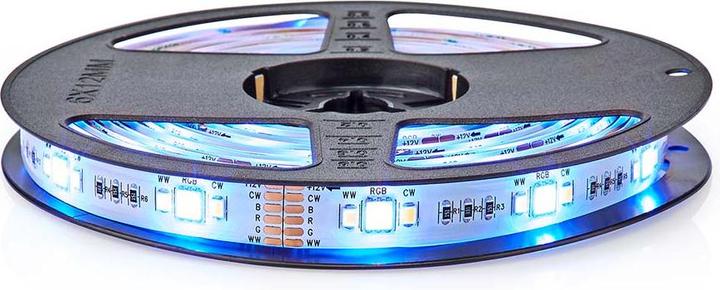 Image du produit Nedis SmartLife LED-Streifen | Wi-Fi | Kaltweiss / RGB / Warmweiss | SMD | 5.00 m | IP21 | 2700 - 65 (RGB, 500 cm, Intérieur)