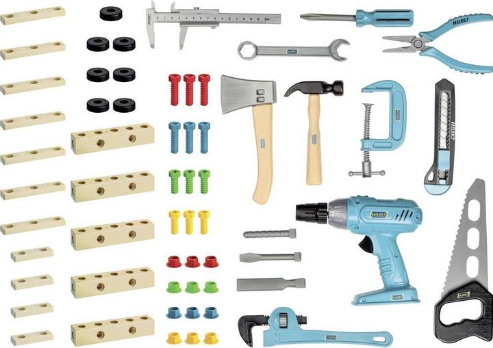 Image du produit HAZET Jeu d'outils-jouets JUNIORTOOL1 ∙ Nombre d'outils : 61