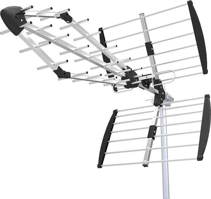 Image du produit Nedis Antenne extérieure - UHF - portée de réception : ≥50 km - LTE700 - gain dBi (avec câble d'antenne) (Antenne parabolique, 13.50 dB, LTE)