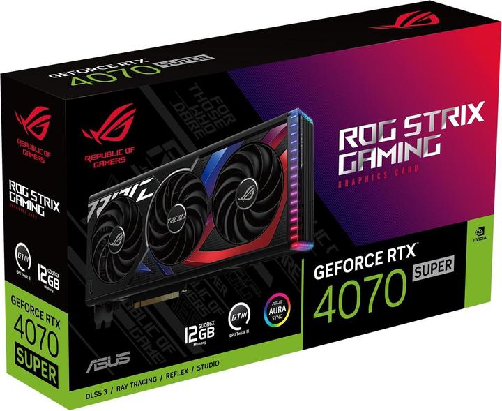Produktbild ASUS ROG Strix GeForce RTX 4070 SUPER (12 GB)