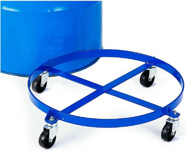 Immagine prodotto Rollcart Rullo per fusti per il trasporto in verticale di fusti in acciaio da 200 litri (250 kg)