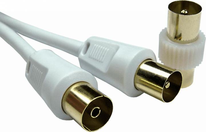 Immagine prodotto Cables Direct CDL 2m TV Ext con maschio Coup-Wht