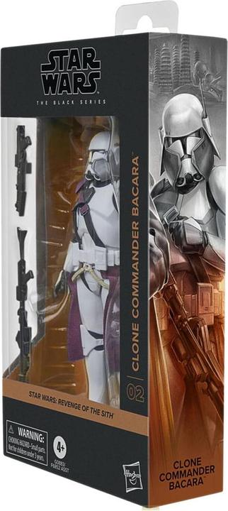 Immagine prodotto Hasbro Star Wars Episodio III Serie Nera Comandante Clone Bacara
