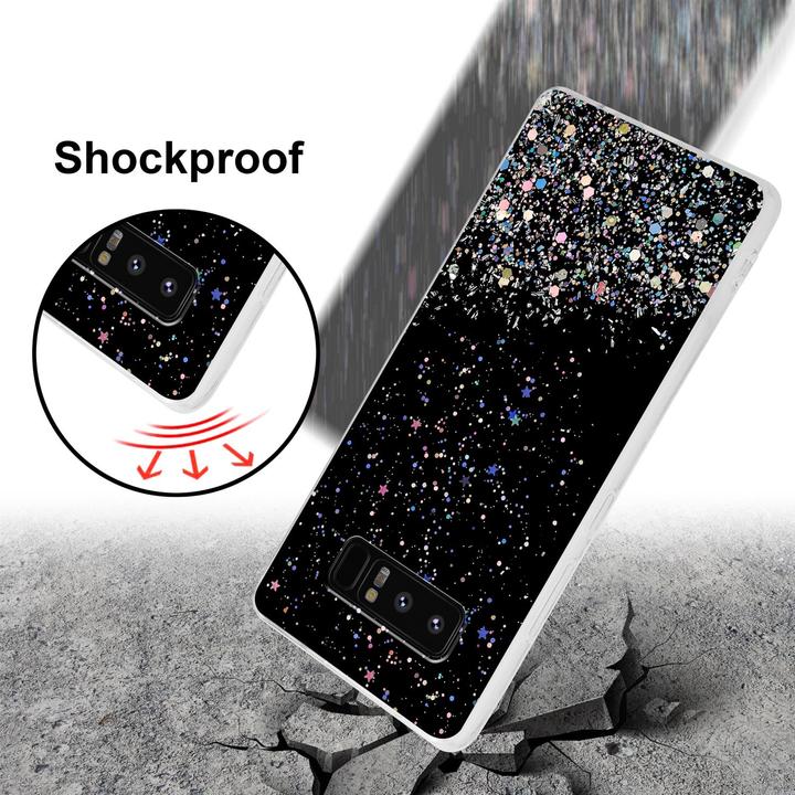 Produktbild Cadorabo TPU Cover funkelnder Glitter (Samsung Galaxy Note 8)
