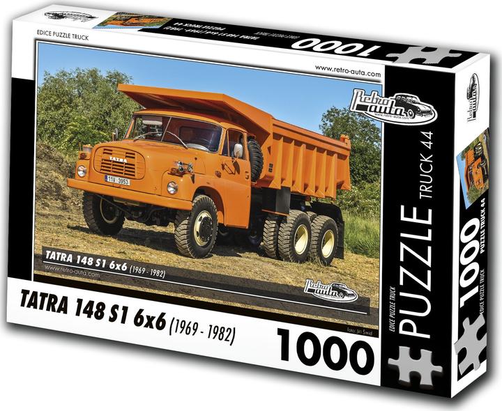 Actual product image Retro-auta Puzzle TRUCK Ä.44 Tatra 148 S1 6x6 (1969 - 1982) 1000 Teile (1000 pieces)