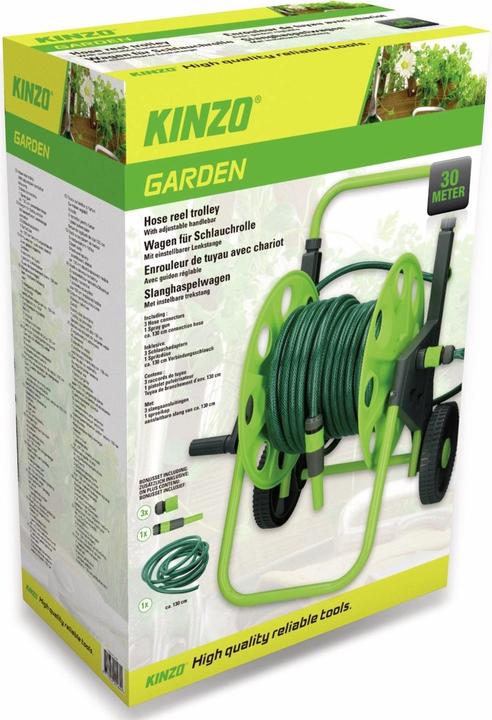 Produktbild Kinzo Wagen für Gartenschlauch (30 m)