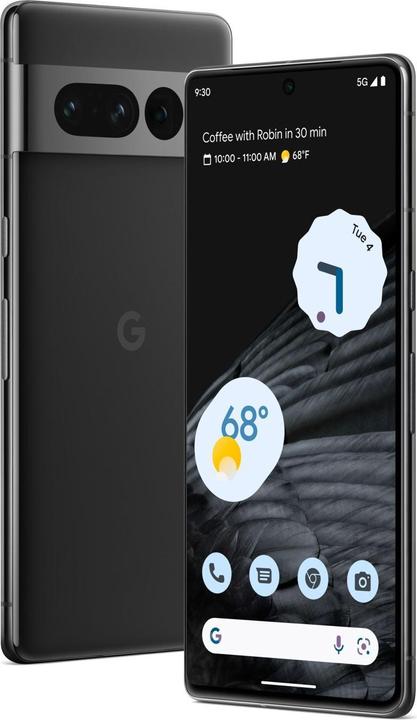 Actual product image Google Pixel 7 Pro (256 GB, Obsidian, 6.70", SIM + eSIM, 50 Mpx, 5G)