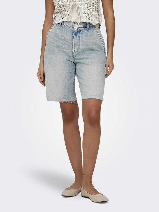 Image du produit Only ONLRUTH Mittlere Taille Locker geschnitten Jeans-Shorts Jeans-Shorts (L)