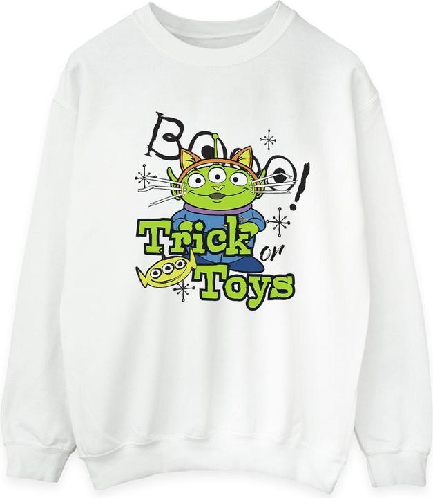 Actual product image Toy Story Mens Trick Or Toys Alien Halloween Sweatshirt (4XL)