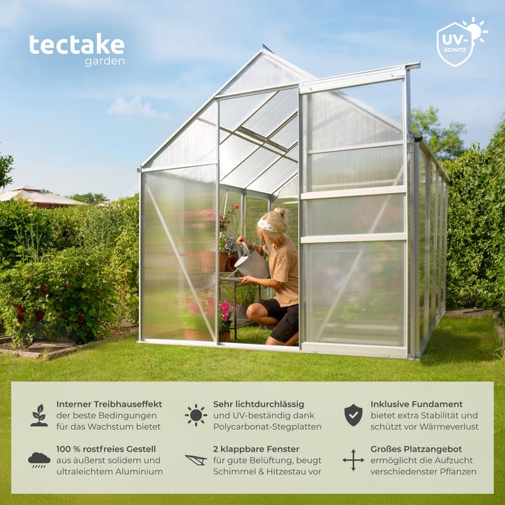 Actual product image tectake Greenhouse