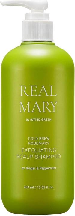 Rated Green Real Mary Exfoliating Scalp Shampoo (400 ml, Flüssiges Shampoo)