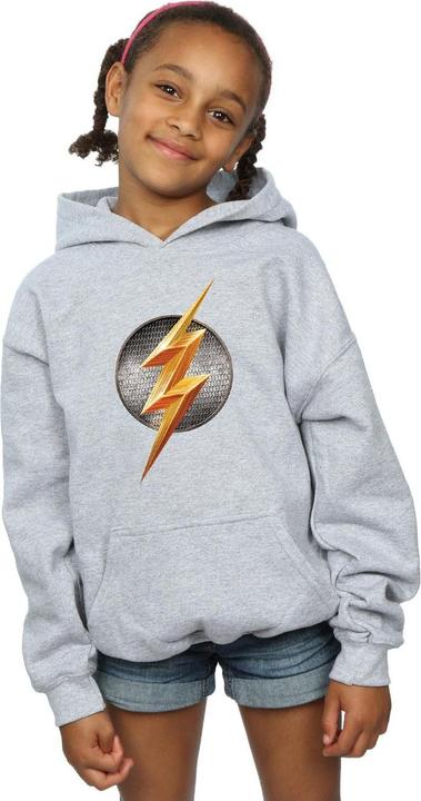 Produktbild Justice League Movie Flash Emblem Kapuzenpullover Mädchen (152, 158)
