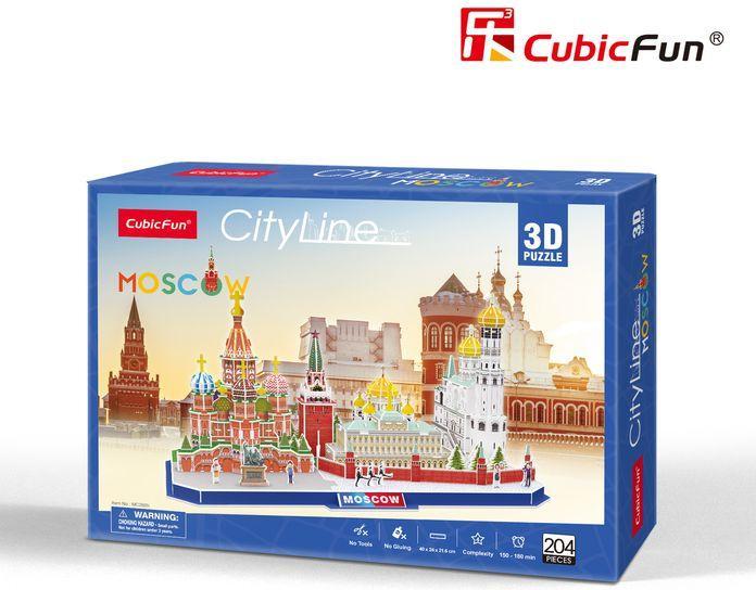 Actual product image Cubicfun CUBIC FUN Moskva (204 pieces)