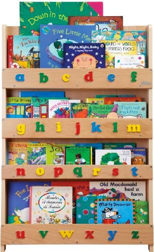 Actual product image Tidy Books Children's bookshelf with small letters nature