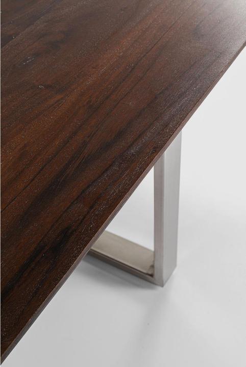 Produktbild Kare Design Tisch Symphony Walnut Chrom 180x90cm