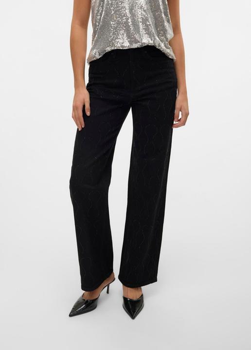 Produktbild Vero Moda VMTESSA Hohe Taille Weiter Beinschnitt Jeans Weit geschnitten (26)
