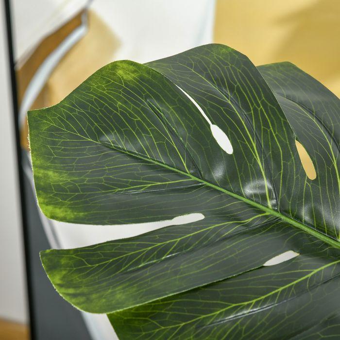 Produktbild Swisshandel24 Zimmerpflanze Kunstpflanze Büropflanze Dekopflanze 110 cm Kunststofftopf für drinnen und draussen (110 cm)