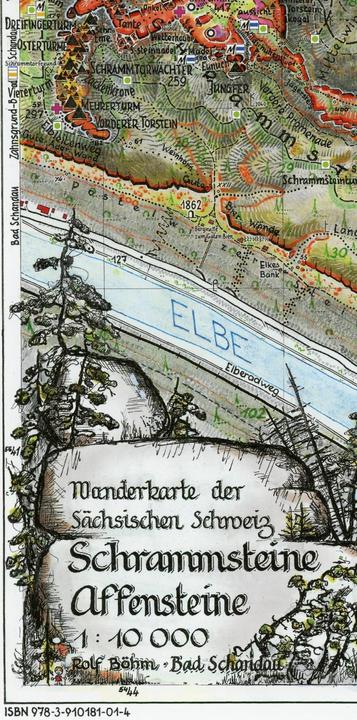 Produktbild Wanderkarte Sächsische Schweiz