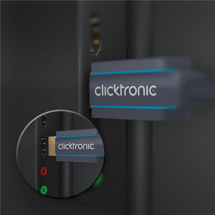 Produktbild clicktronic DisplayPort — HDMI (Typ A) (5 m, DisplayPort, HDMI)