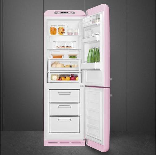 Immagine prodotto Smeg FAB32RPK5 Stile anni '50, 2 porte, 60 cm, Destra, Senza gelo, rosa cadillac (331 l)