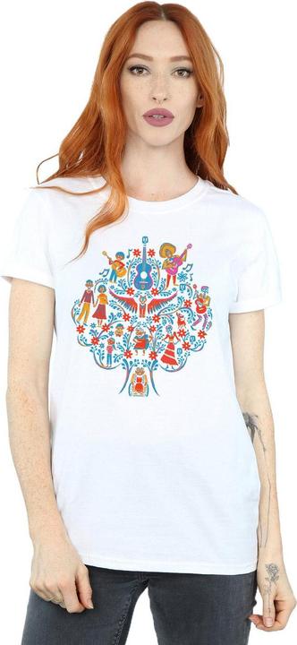 Immagine prodotto Disney Coco Tree Pattern Maglietta Ampia Donna (S)
