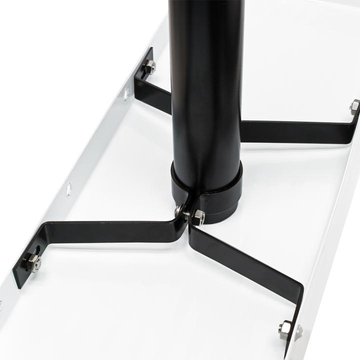 Produktbild Wiltec Set US Mailbox 180x220x480mm amerikanischer Briefkasten Ständer