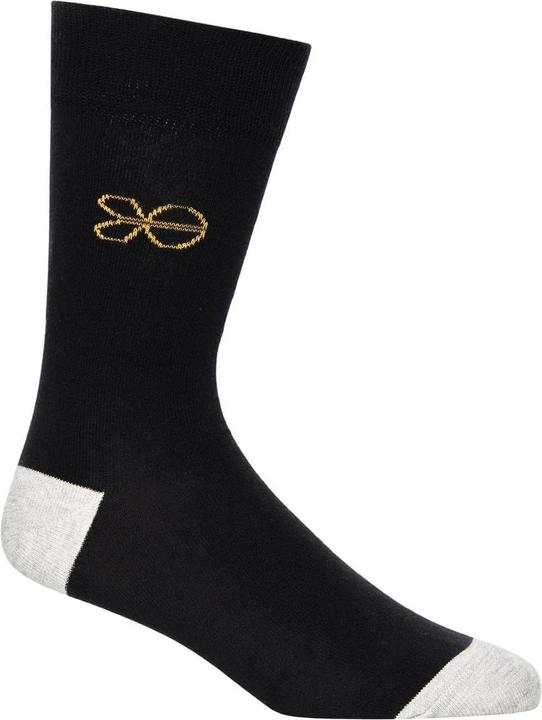 Actual product image Crosshatch Mens Regaline Crew Socks (Pack of 5) (5-pack, One size)