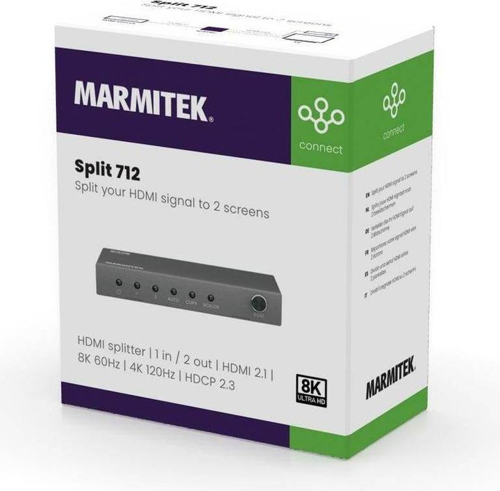 Immagine prodotto Marmitek Distributore HDMI Split 712
