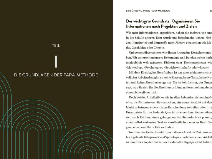 Produktbild Forte:Die PARA-Methode (Deutsch, Petra Pyka, Tiago Forte, 2024)