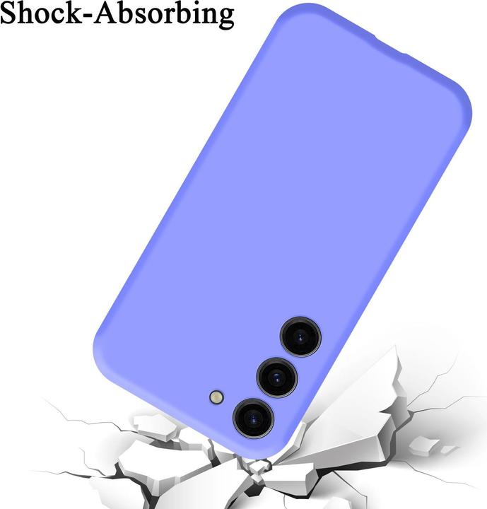 Actual product image Cadorabo CoverTPU in liquid protection case silicone design (Samsung Galaxy S24+)