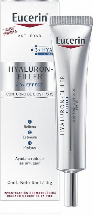 Actual product image Eucerin Hyaluron Filler Eye Care Lsf15 (15 ml) (Crème, 15 ml, Day)