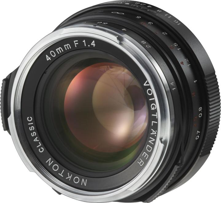 Actual product image Voigtländer Nokton 40mm / 1.4 M.C. (M-Bajonett, full size)