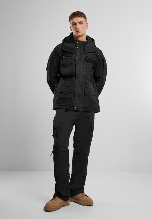 Actual product image Brandit Performance outdoor jacket size 4XL colour black (4XL)
