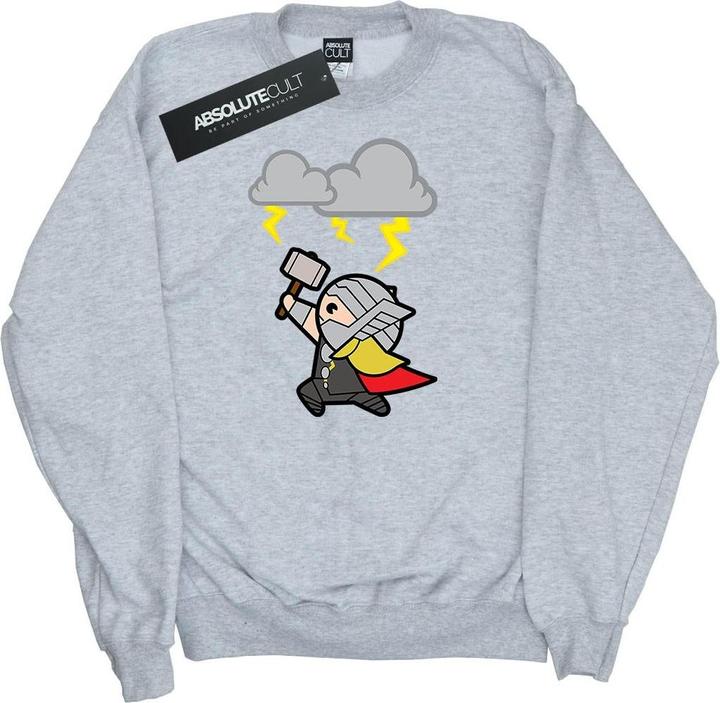 Image du produit - Sweat KAWAII THOR GOD OF THUNDER - Homme (3XL)