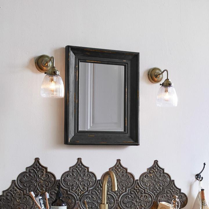 Actual product image Loberon Mirror Orlise antique black (40, 5 cm, T 50, H, B)