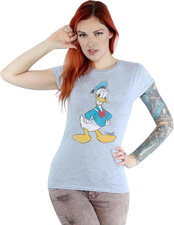 Immagine prodotto Disney Classic Donald Duck Maglietta Donna (XXL)