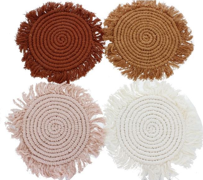 Actual product image MICA Living Doily macramé round - Ø approx. 23 cm - 1 piece (1 x)