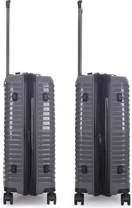 Produktbild Stratic Bright+ 4 Rollen Trolley M 66 cm mit Dehnfalte (73 l, M (50 - 90l))