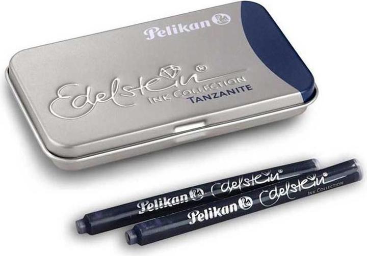 Produktbild Pelikan Grossraumpatronen Edelstein Tanzanite (Füllertinte, Blau, Schwarz)