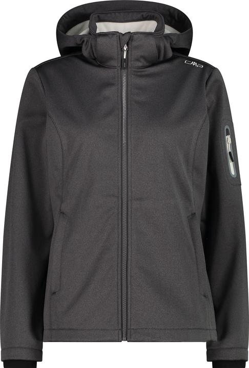 CMP Campagnolo Women's Jacket Zip Hood Melange Softshell