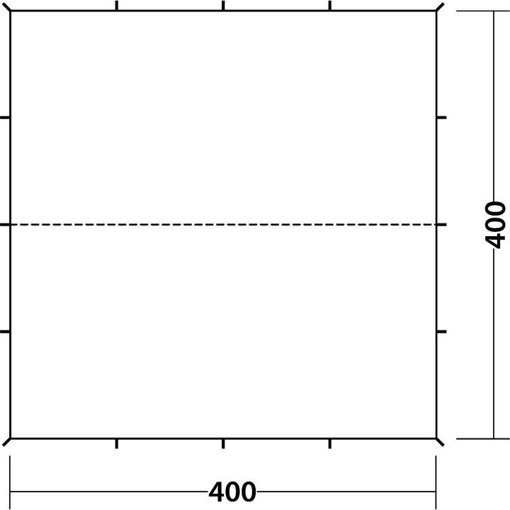Image du produit Robens Tarp 4 x 4 m (Bâche, 1.60 kg, 2 personnes)