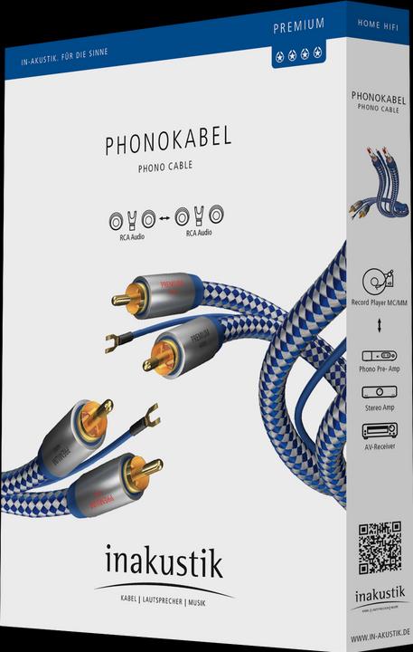 Produktbild Inakustik Premium Phonokabel (1.50 m, Cinch)