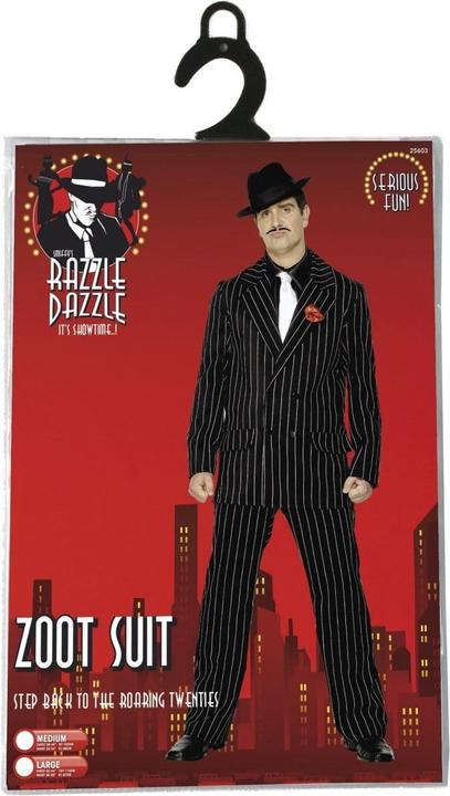 Actual product image Smiffys Gangster (M)