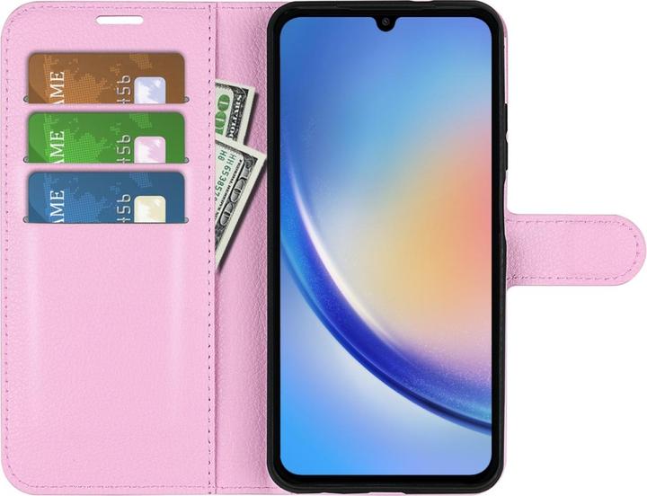 Actual product image Screenguard Samsung Galaxy A34 5G Leather Guard Leather Case (Samsung Galaxy A34 5G)
