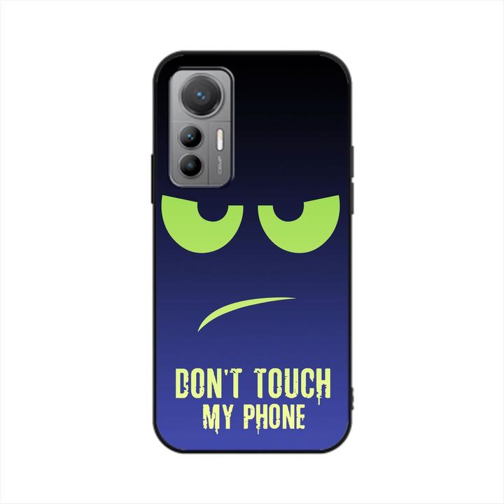 Dont Touch My Phone Grün Blau