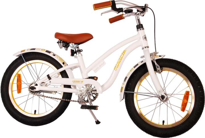 Image du produit Volare Miracle Cruiser Kinderfiets - Meisjes - 16 inch - Wit - Prime Collection (16")