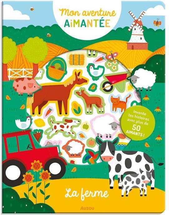 Actual product image Auzou France La ferme : invente tes histoires avec plus de 50 aimants! (French)