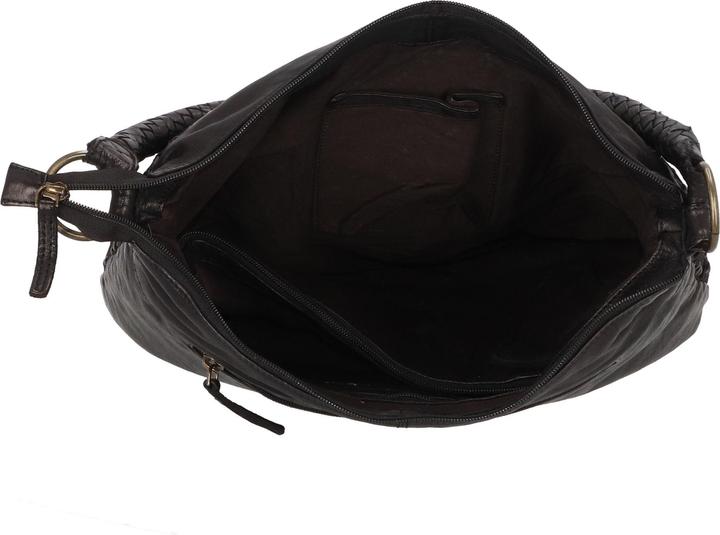 Actual product image Greenland Nature Femi & Nine leather shoulder bag 39 cm